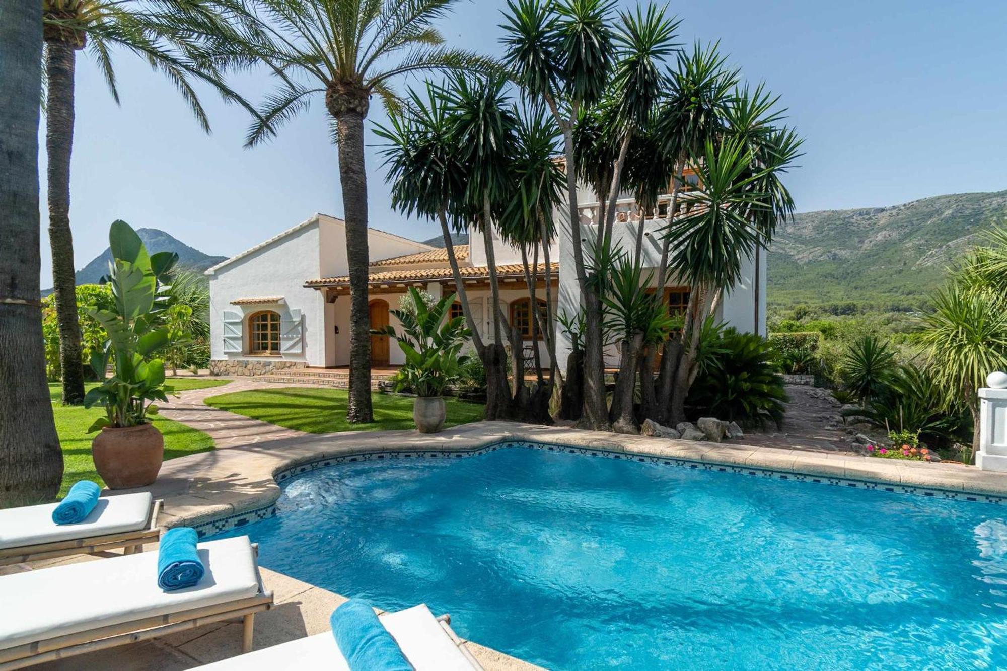 Villa Enri Villa Y Casita Con Piscina Y Jacuzzi Parcent Ngoại thất bức ảnh