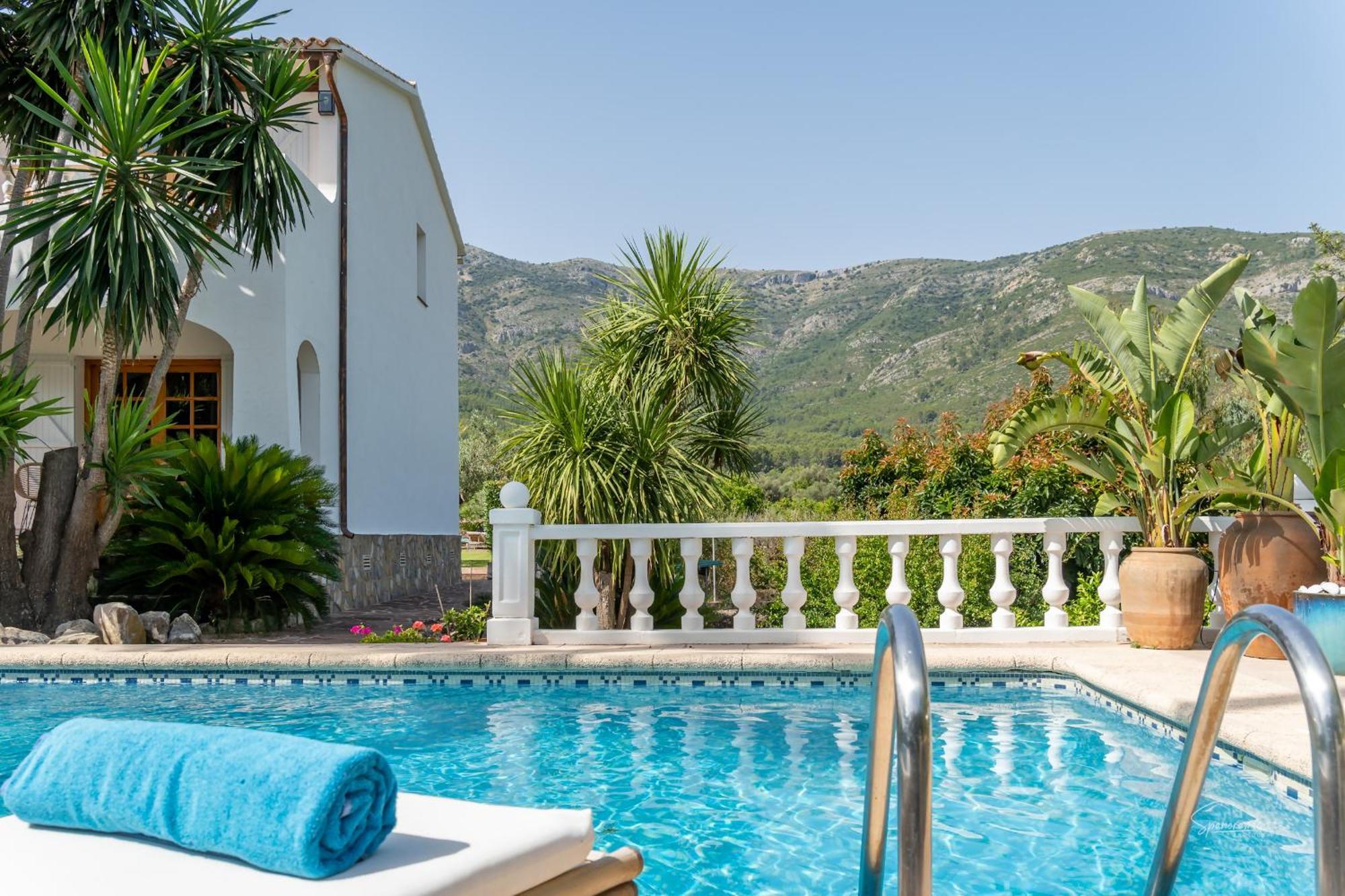 Villa Enri Villa Y Casita Con Piscina Y Jacuzzi Parcent Ngoại thất bức ảnh